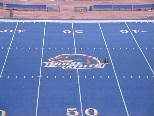 Blue Football Fields: Upping The Ante